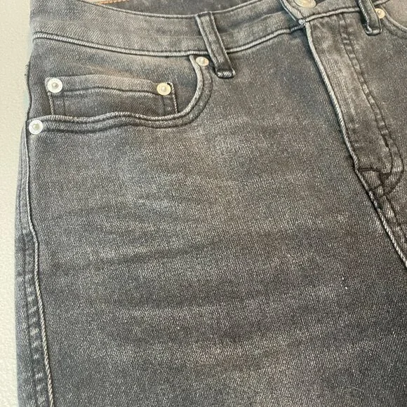 WE THE FREE CRVY High-Rise Vintage Straight Jeans size 28 Smokey Quartz - Picture 7 of 13